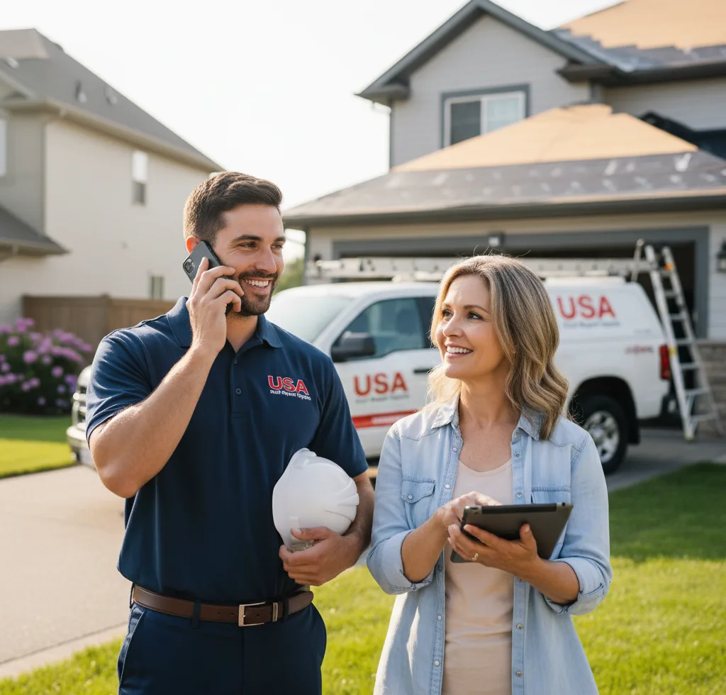 USA Roof Repair Experts customer support in Ashaway